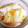 nicojun's cooksnap of when they made 大根のお漬物★おいしいお漬物.
