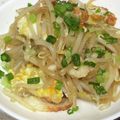 yummy?'s cooksnap of when they made m竹輪ともやしと卵の甘辛炒め.