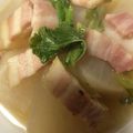 ももいろのくまさん's cooksnap of when they made 簡単・聖護院大根とベーコンのコンソメ煮.