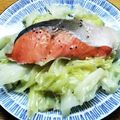 プルンバゴ's cooksnap of when they made キャベツたっぷり☆キャベツと鮭の酒蒸し.