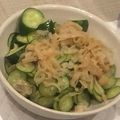 KEIICHICB's cooksnap of when they made くらげとキュウリの酢の物＊中華くらげ＊.