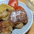 犬Gyami's cooksnap of when they made 鮭の竜田揚げ焼き.