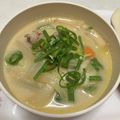 ほあちん's cooksnap of when they made 豚肉白菜のごま味噌春雨スープ.