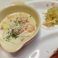 ほあちん's cooksnap of when they made 白菜と海老のベーコンクリームシチュー♡.