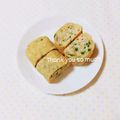 まあまま☆0403's cooksnap of when they made 塩麹☆ピーマンとちりめんじゃこの卵焼き.