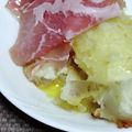 cyobindish's cooksnap of when they made 簡単ポテト生ハムサラダ.