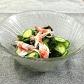 きっかママ's cooksnap of when they made 生わかめの酢の物.