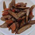 フレンチブルブル's cooksnap of when they made 自然栽培 魁白肌ゴボウの煮しめ.