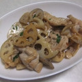 きらり流れ星's cooksnap of when they made れんこんと豚バラの甘辛炒め.