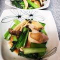 knkmym's cooksnap of when they made 牛バラ肉と小松菜のオイスターソース炒め.