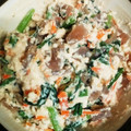 YANBOUBOU's cooksnap of when they made 砂糖と味噌で簡単☆ほうれん草の白和え^^.