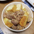新米料理人もえ's cooksnap of when they made 豚肉と厚揚げの味噌マヨ炒め☆.