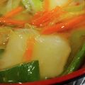 あゆたっくん's cooksnap of when they made 人参(/ω･＼)ﾁﾗｯと味噌汁。.