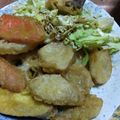 ミドリ５５'s cooksnap of when they made 菊芋の天ぷら.