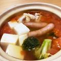 yamahyu's cooksnap of when they made ベジ♪ぽかぽか簡単♪トマト鍋.