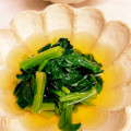 まなまなちょこ's cooksnap of when they made 茅乃舎だしで 簡単 完璧 お浸し.