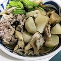 kei1917's cooksnap of when they made 減塩レシピ★豚肉とかぶ、きのこのポン酢煮.