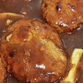 ☆milch☆'s cooksnap of when they made ビーフシチューで!?煮込みハンバーグ.