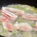 ぱにぱる's cooksnap of when they made 材料２つ☆白ネギで豚しゃぶ☆はりはり鍋風.