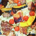 millajovo's cooksnap of when they made キャベツと鶏もも肉のオーブン焼き.