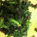 やーしー's cooksnap of when they made ＊箸が止まらない！ほうれん草ナムル＊.