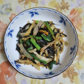 mmameco's cooksnap of when they made 小松菜とひじきの炒めもの.