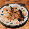 Yui_Tokari's cooksnap of when they made 豚トロとキャベツの甘辛花椒粉炒め.