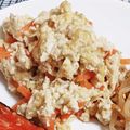 はに丸くんとごはん☆'s cooksnap of when they made 簡単♪居酒屋のお通し◇炒り豆腐◇豆腐消費.