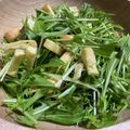 お塩と砂糖's cooksnap of when they made 水菜とちりめん山椒のサラダ.