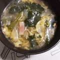 か～ぽ☆'s cooksnap of when they made ほうれん草と卵のジンジャースープ.