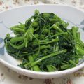 せがわたつゆみ's cooksnap of when they made 青菜炒め☆ピリ辛.