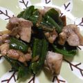 めなよ's cooksnap of when they made 【簡単】鳥もも肉とピーマンの生姜焼き.