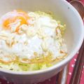 もすろー's cooksnap of when they made まかないキャベツ丼☆目玉焼きVer..