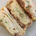 くむちん's cooksnap of when they made 作り置き肉そぼろ入り☆だし巻き玉子☆.