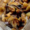 MULA's cooksnap of when they made カリカリ鶏皮とナスの甘辛炒め.