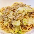 kumamother's cooksnap of when they made キャベツとしらすのアンチョビペペロン♪.
