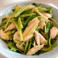 クックLDX6TD☆'s cooksnap of when they made 鶏ササミと三つ葉のワサビ醤油和え.
