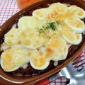 在宅勤務のおじさん's cooksnap of when they made マッシュポテトのミートソースグラタン.