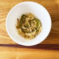みっちーUSA's cooksnap of when they made エノキ、ピーマン、キャベツのレンジ蒸し.