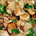ひまわり６号's cooksnap of when they made 簡単☆お手軽鶏肉のカレー炒め丼♩.