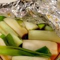 ひまわり６号's cooksnap of when they made 簡単副菜☆大量消費に☆焼き長ネギの酢の物.