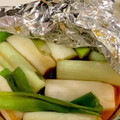 ひまわり６号's cooksnap of when they made 簡単副菜☆大量消費に☆焼き長ネギの酢の物.