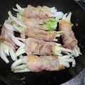 食べるって大事！'s cooksnap of when they made 簡単！白菜のチーズ肉巻き☆梅醤油炒め.