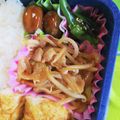 ROSE＊マリン's cooksnap of when they made レンジで簡単！いんげんの塩昆布和え☆弁当.