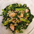 クックLDX6TD☆'s cooksnap of when they made 《話題入り》簡単☆大根の葉とツナの炒め煮.