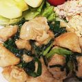 akiyuママ's cooksnap of when they made 【時短】鳥むね肉とニラだけで中華メイン.