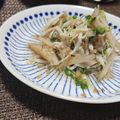 etsukoooo's cooksnap of when they made しらすとごぼうのおひたし.