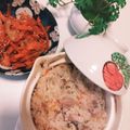 ベイクドるん's cooksnap of when they made 土鍋で炊く かしわご飯.