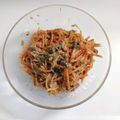クックE8J880☆'s cooksnap of when they made 鯖缶と人参のデリ風サラダ.