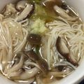 猫のミイヤ's cooksnap of when they made きのこと生姜のあんかけ温麺（うーめん）.